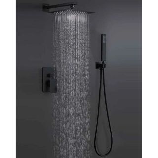 Душевой комплект ALMAes Leine TVZ-0810 чёрный